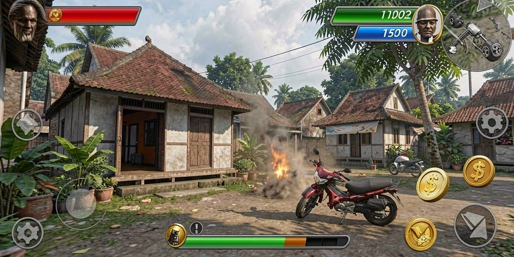 bosku33 - Karakter unik dengan kemampuan khusus untuk setiap misi.