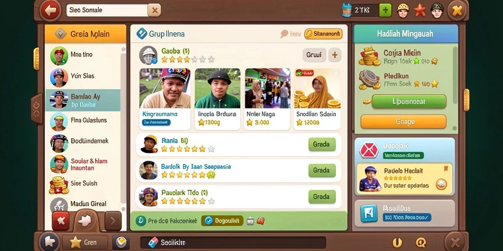 pgg68 - Screenshot menampilkan salah satu level menantang dalam game.